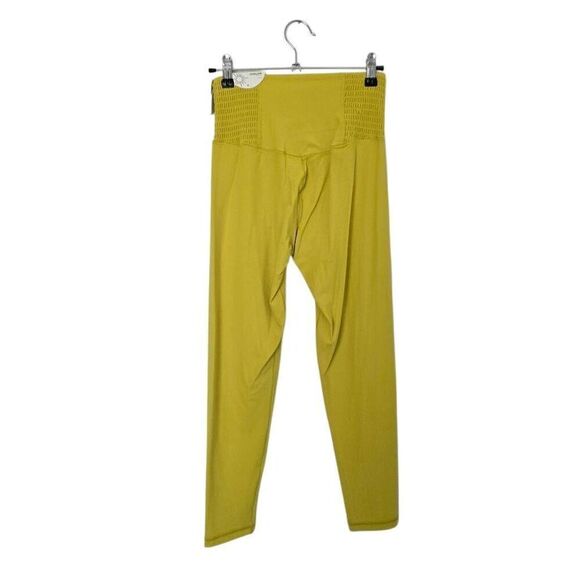 Offline by Aerie Leggings Women's Medium Yellow Hi-Rise Workout Yoga Stretch - Picture 4 of 5
